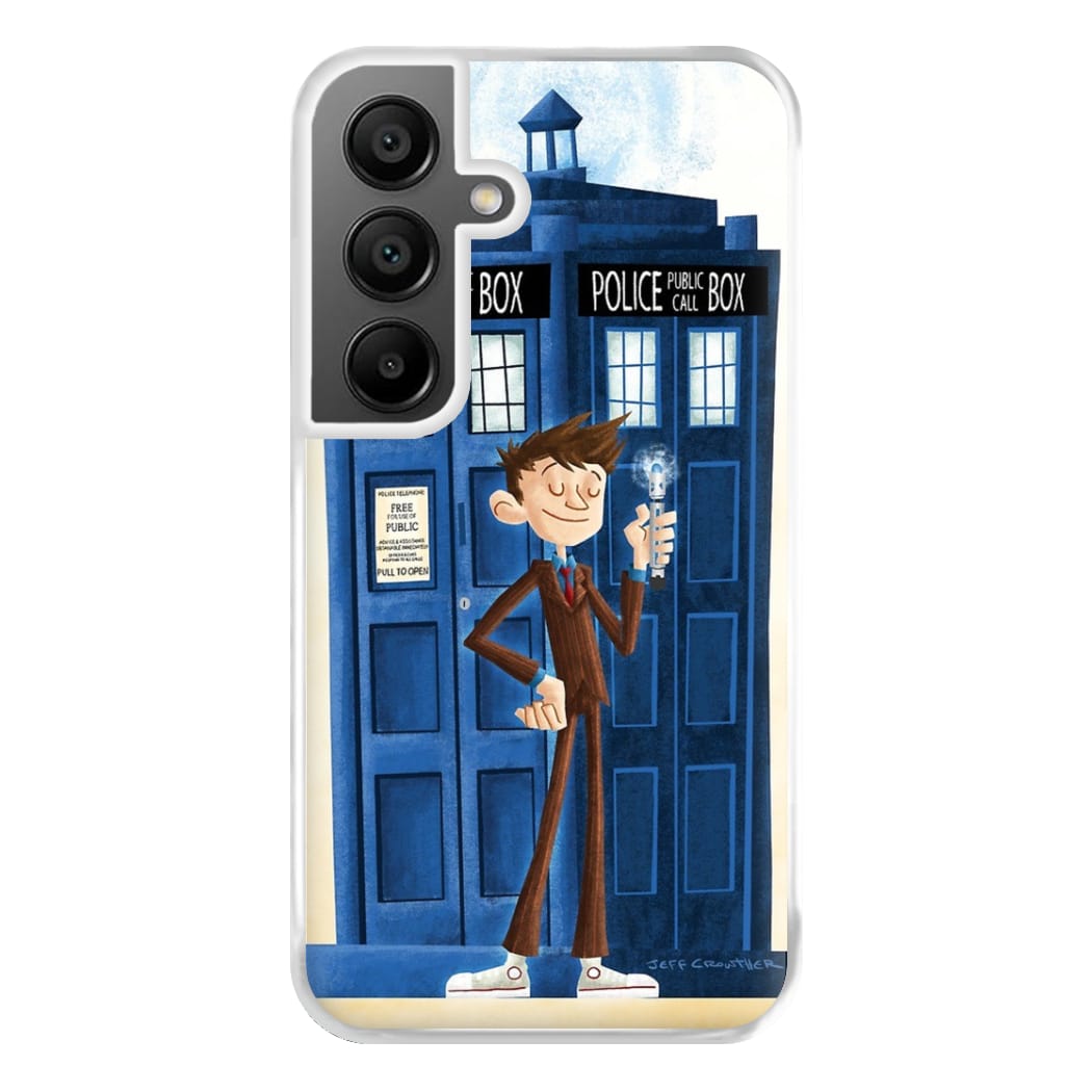 The Tenth Doctor Phone Case for Galaxy A55