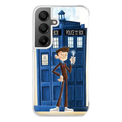 The Tenth Doctor Phone Case for Galaxy A55