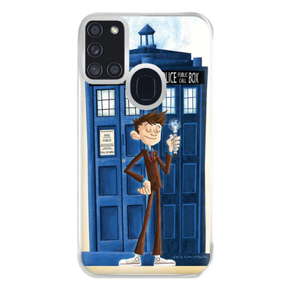 The Tenth Doctor Phone Case for Galaxy A21s