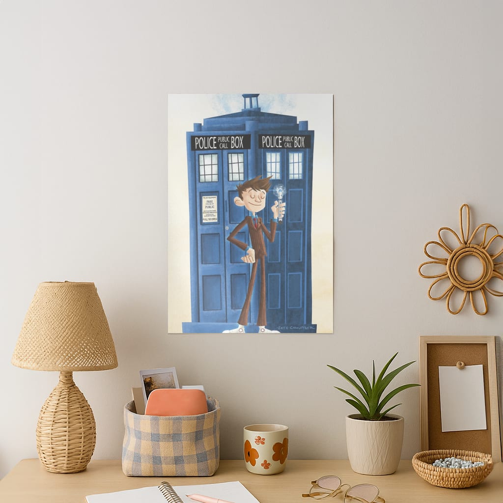 The Tenth Doctor Art Print