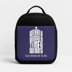 Talk Whovian To Me Insulated Lunchbox