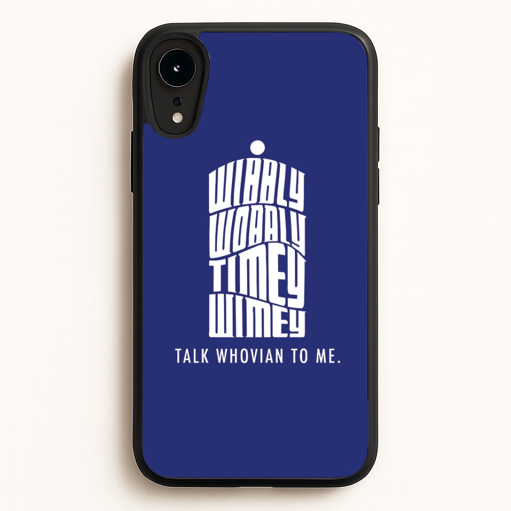 WHO-004 Phone Case - iPhone XR