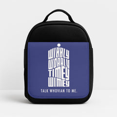 Talk Whovian To Me Lunchbox