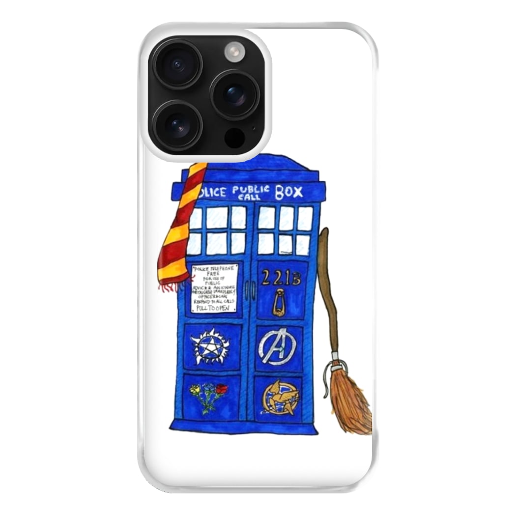 Multifandom Cartoon Phone Case