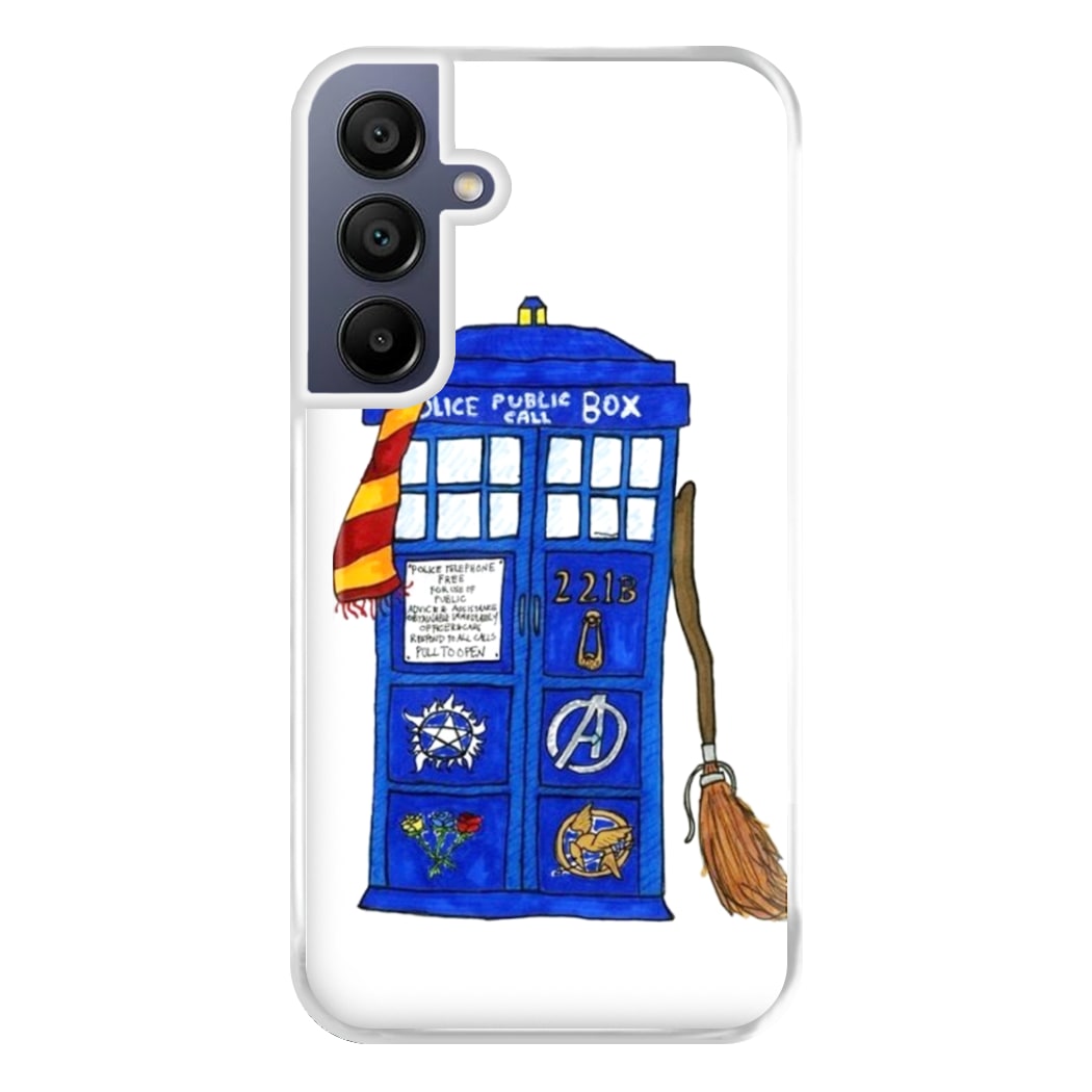 Multifandom Cartoon Phone Case for Galaxy A16