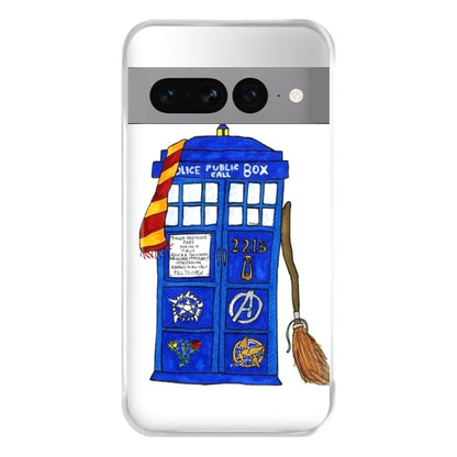 Multifandom Cartoon Phone Case for Google Pixel 7 Pro