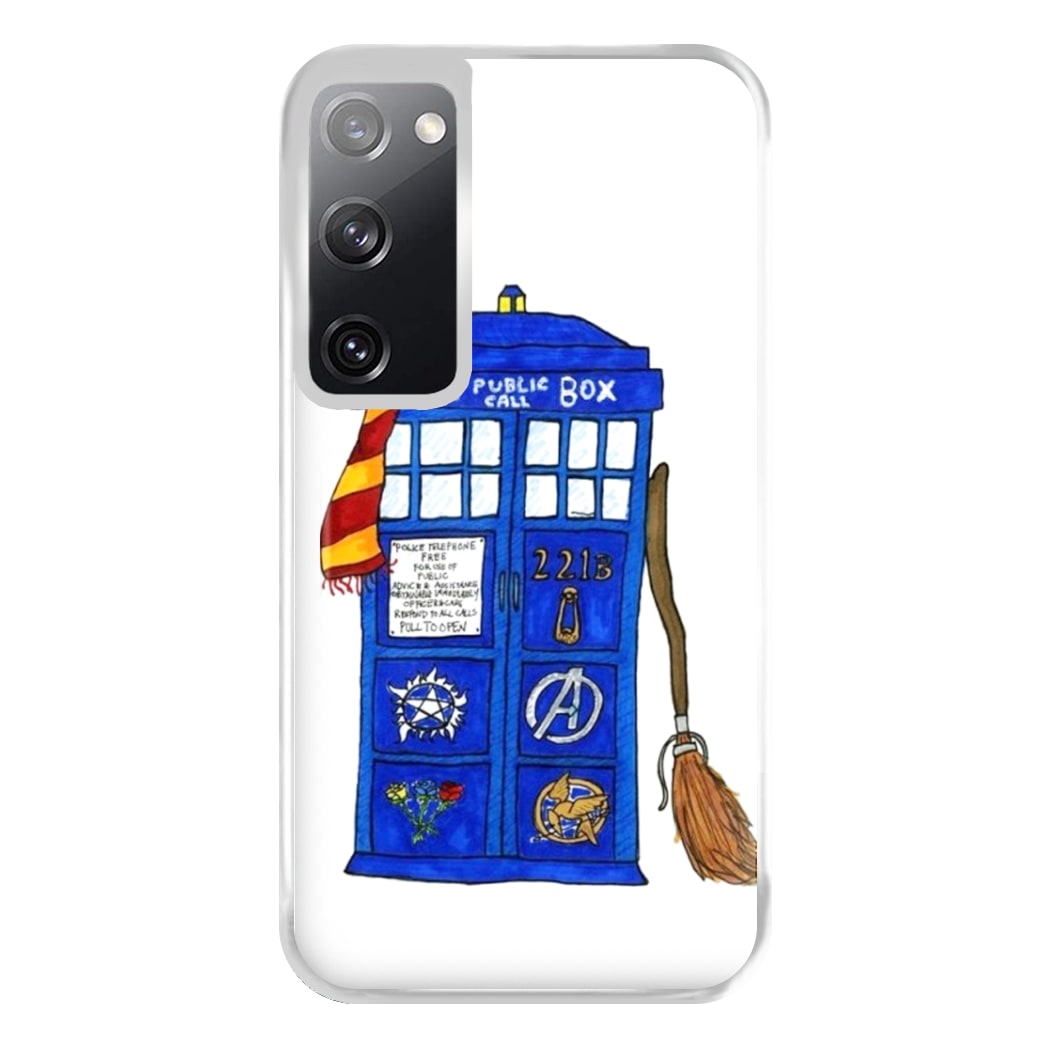 Multifandom Cartoon Phone Case for Galaxy S20