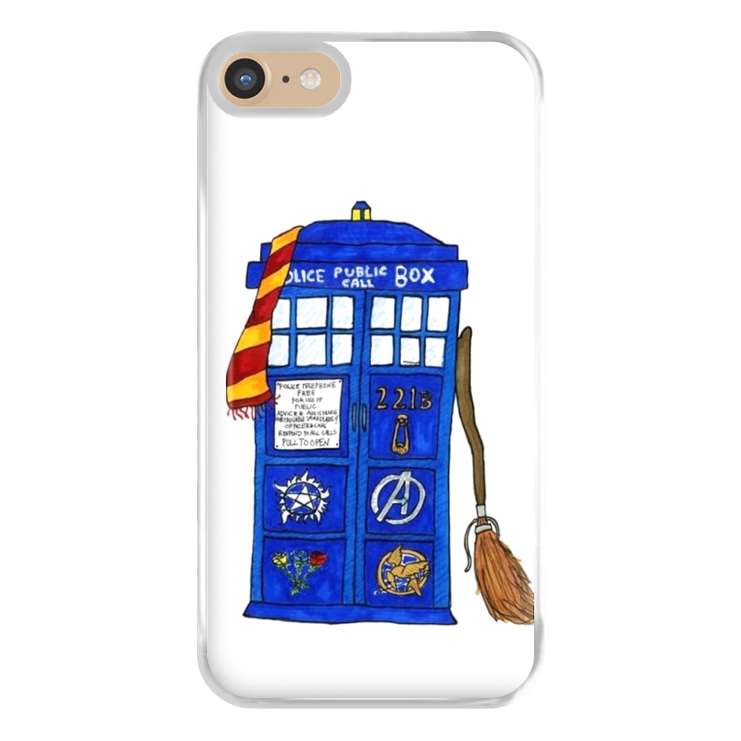 Multifandom Cartoon Phone Case for iPhone 6 / 7 / 8 / SE