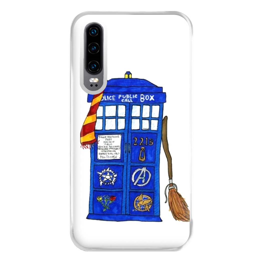 Multifandom Cartoon Phone Case for Huawei P30