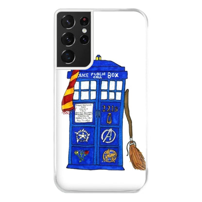 Multifandom Cartoon Phone Case for Galaxy S21 Ultra