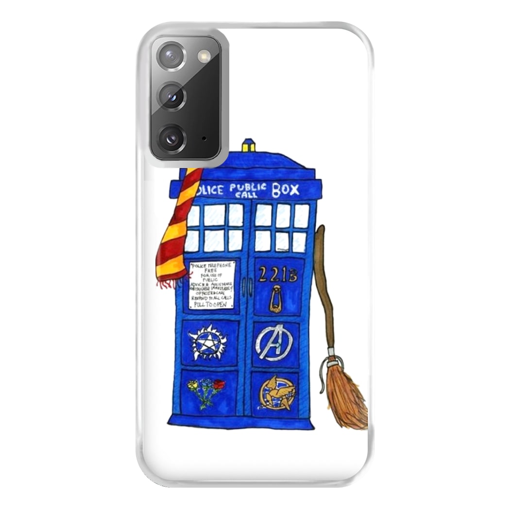 Multifandom Cartoon Phone Case for Galaxy Note 20 Ultra