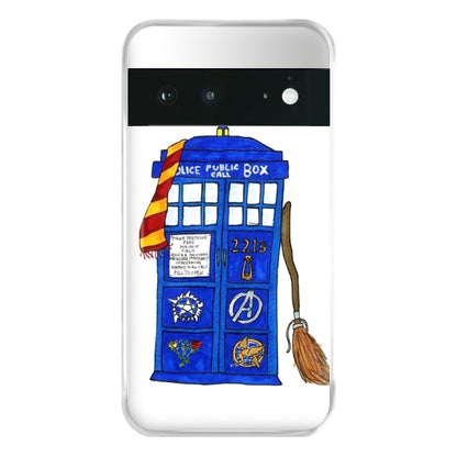 Multifandom Cartoon Phone Case for Google Pixel 6a