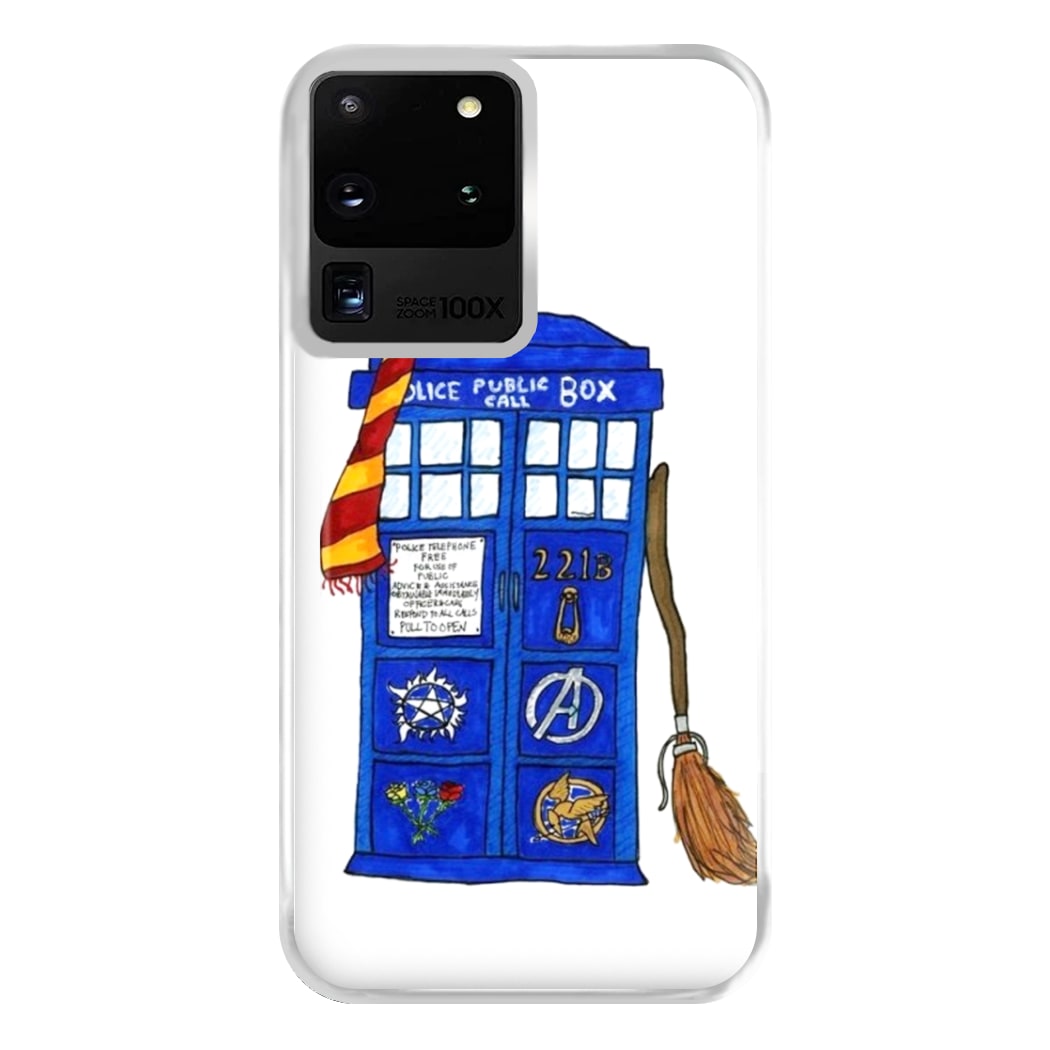 Multifandom Cartoon Phone Case for Galaxy S20 Ultra