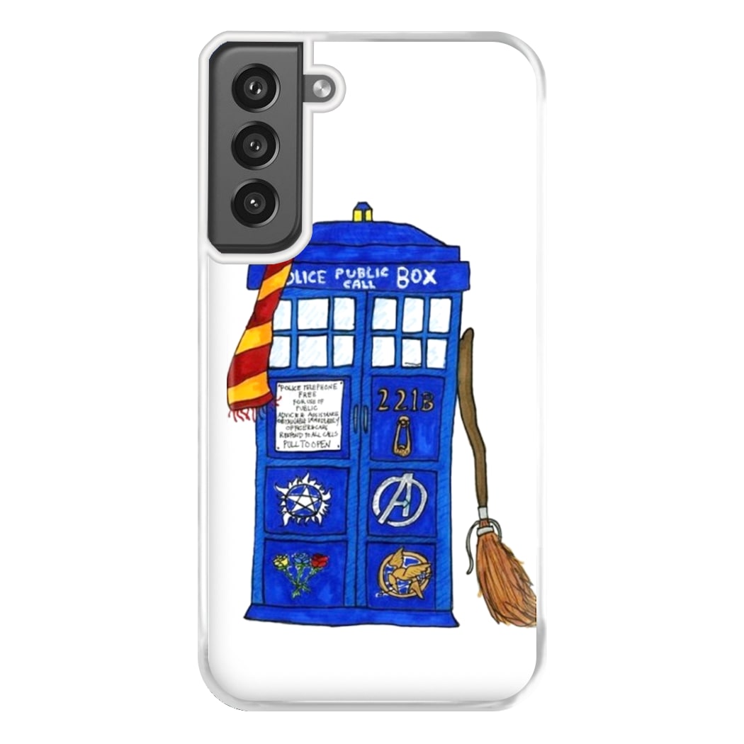 Multifandom Cartoon Phone Case for Galaxy S21FE