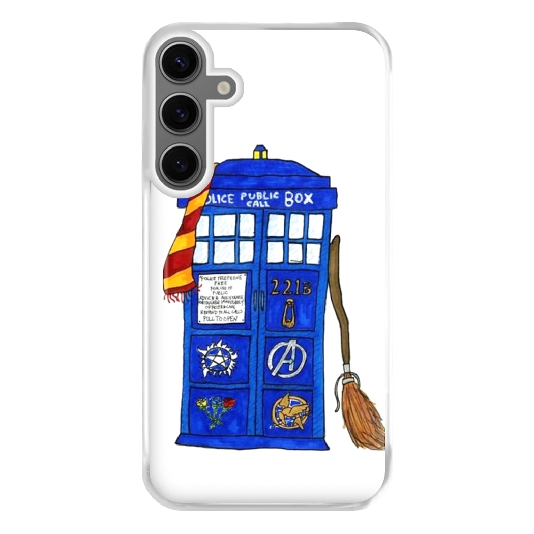 Multifandom Cartoon Phone Case for Galaxy S24FE