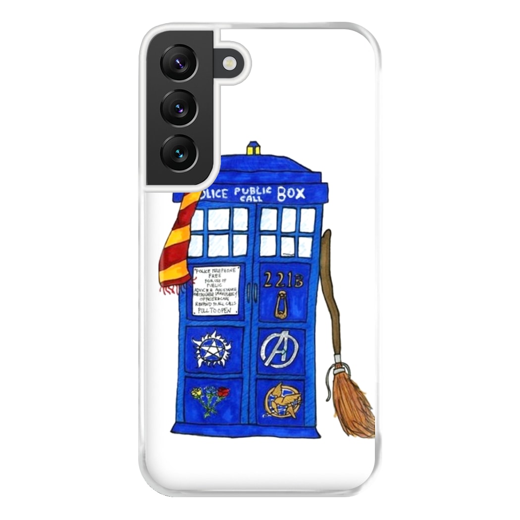 Multifandom Cartoon Phone Case for Galaxy S22 Plus