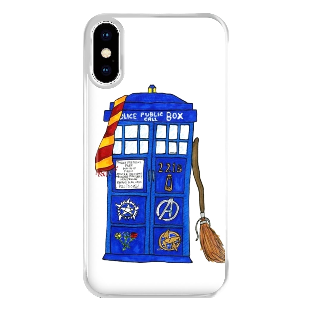 Multifandom Cartoon Phone Case for iPhone XS Max