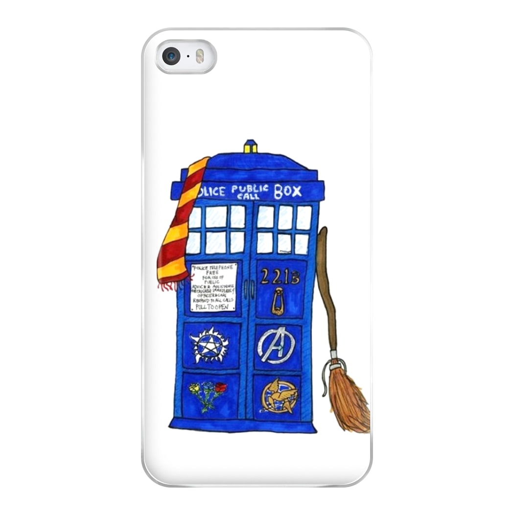 Multifandom Cartoon Phone Case for iPhone 5 / 5s / SE 2016