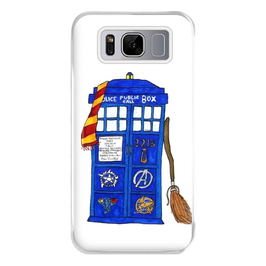 Multifandom Cartoon Phone Case for Galaxy S8 Plus