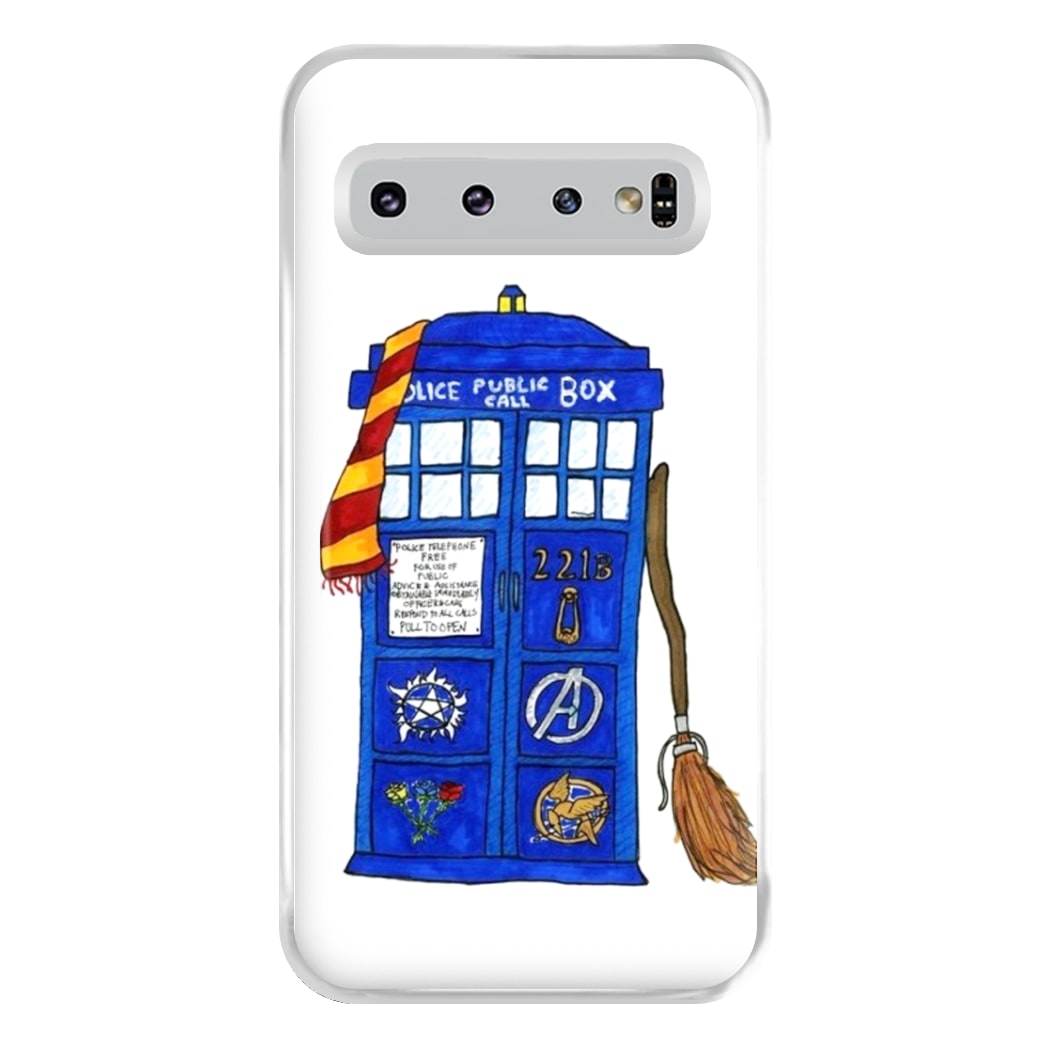 Multifandom Cartoon Phone Case for Galaxy S10 Plus