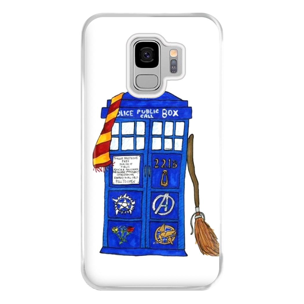 Multifandom Cartoon Phone Case for Galaxy S9 Plus