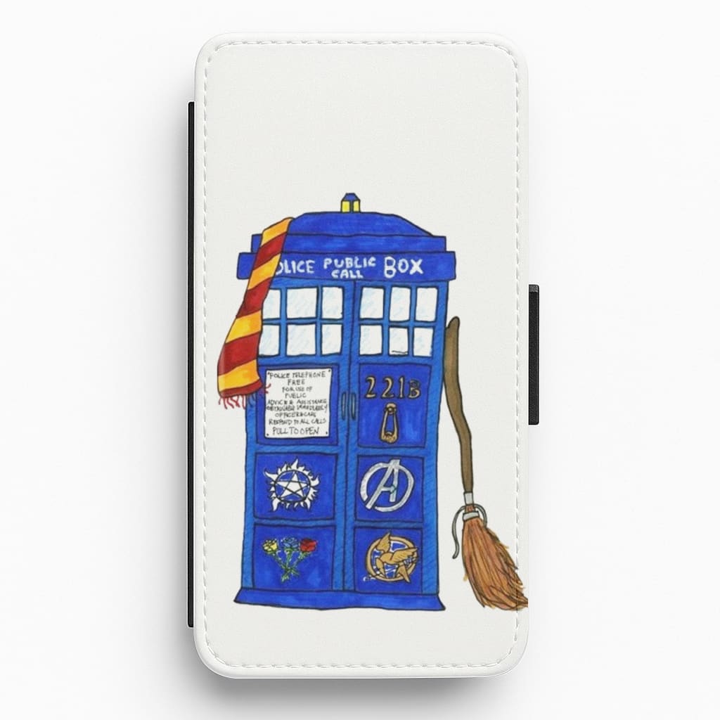 Multifandom Cartoon Flip / Wallet Phone Case