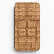 Wicker Abs Flip / Wallet Phone Case 1