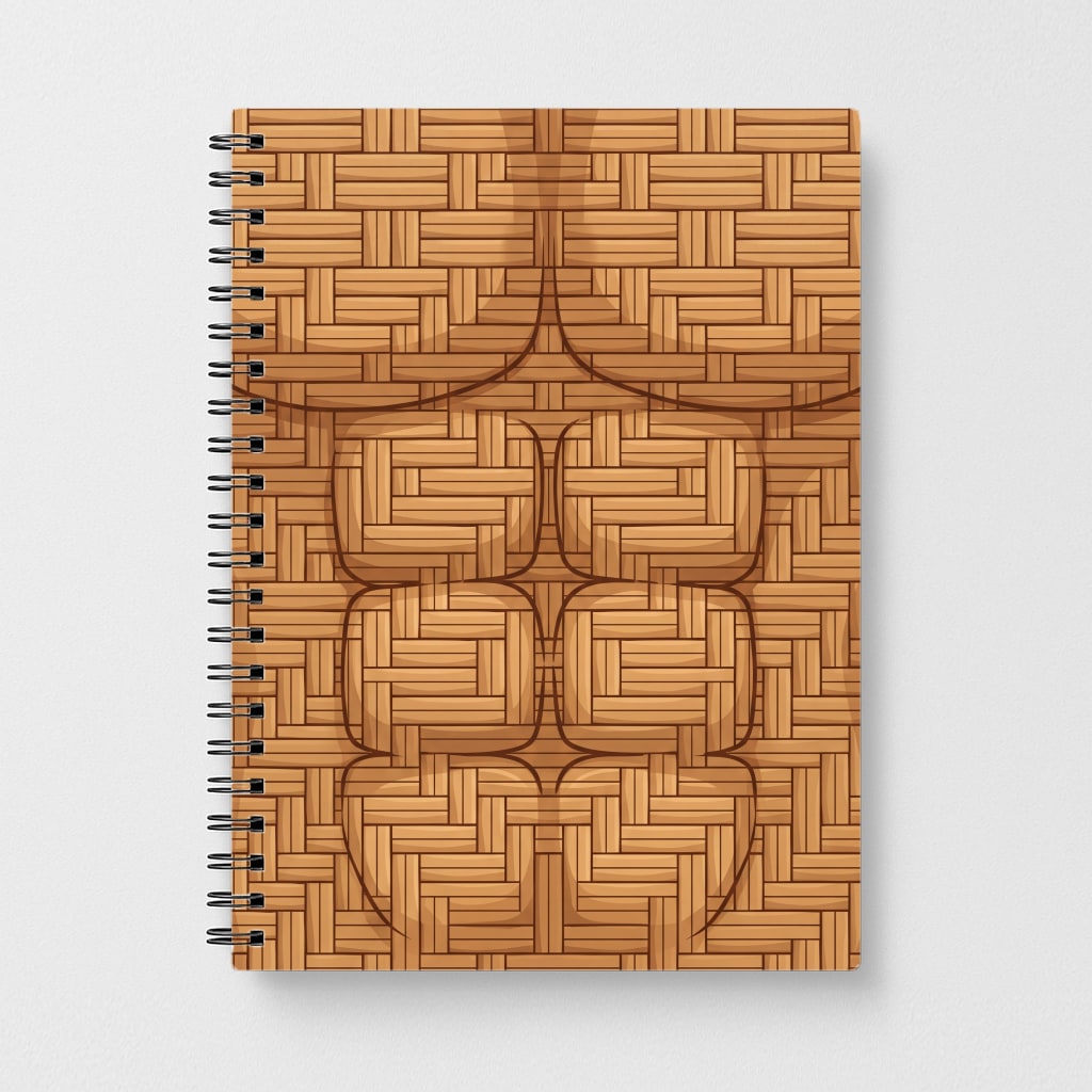 Wicker Abs Notebook