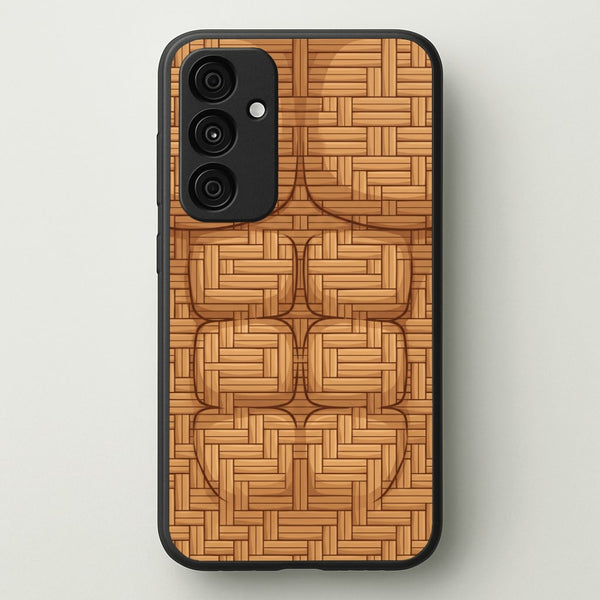 Wicker Abs Phone Case - Galaxy A55 / Standard