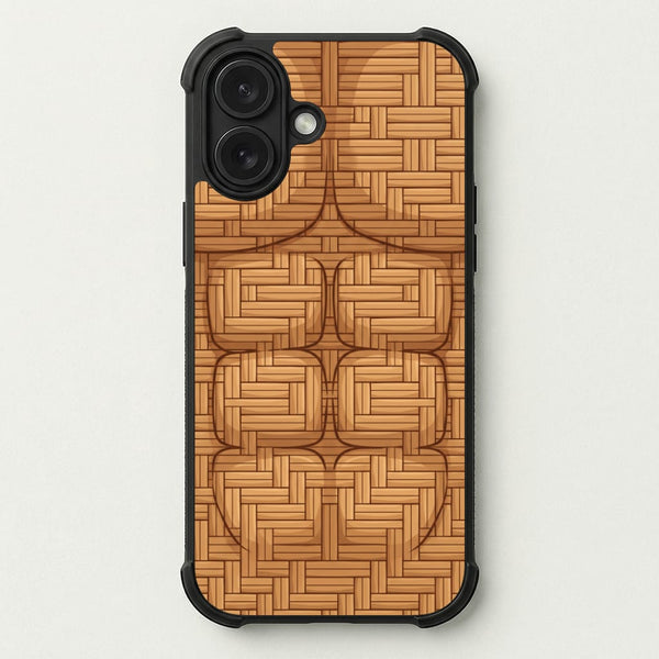 Wicker Abs Phone Case — Bumper case