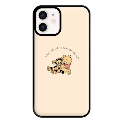 A Hug Said Pooh - Winnie Phone Case for iPhone 12 Mini