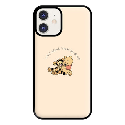 A Hug Said Pooh - Winnie Phone Case for iPhone 11