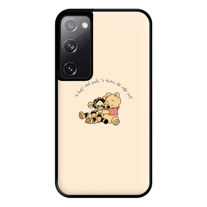 A Hug Said Pooh - Winnie Phone Case for Galaxy S20