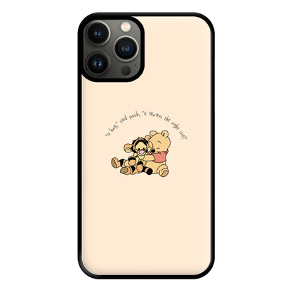 A Hug Said Pooh - Winnie Phone Case for iPhone 13 Pro Max