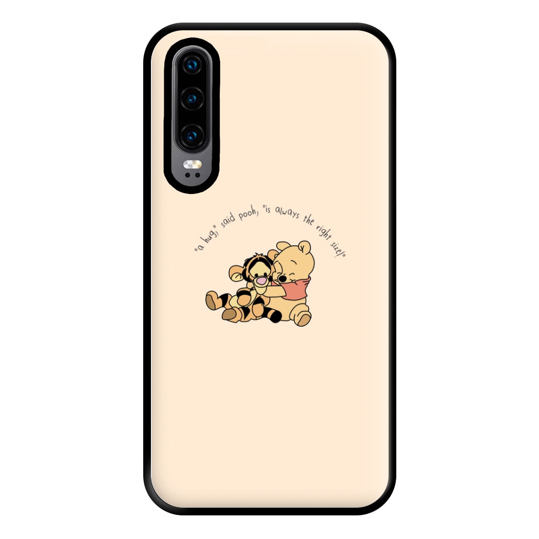 A Hug Said Pooh - Winnie Phone Case for Huawei P30