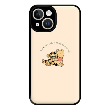 A Hug Said Pooh - Winnie Phone Case for iPhone 14