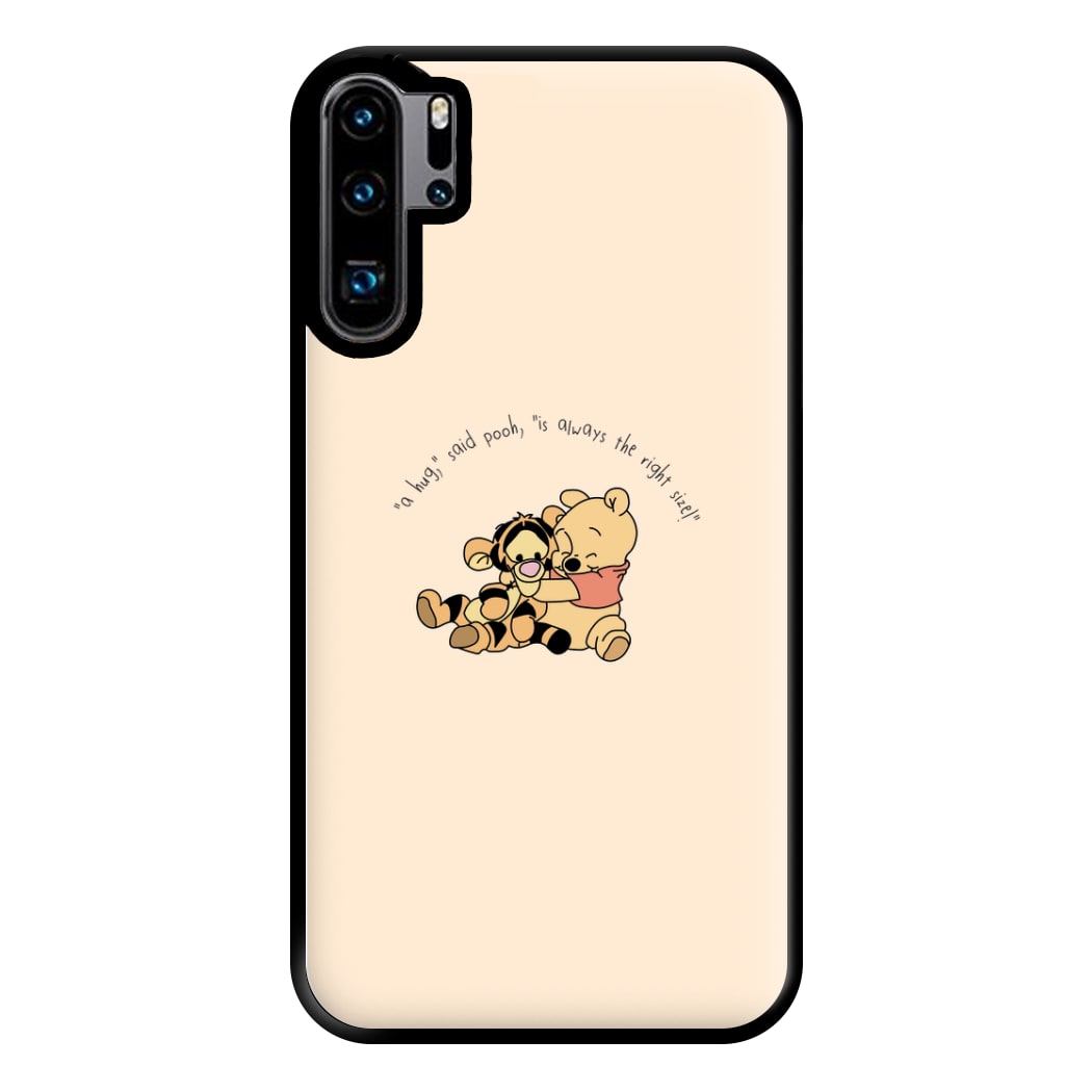 A Hug Said Pooh - Winnie Phone Case for Huawei P30 Pro