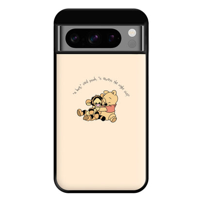 A Hug Said Pooh - Winnie Phone Case for Google Pixel 8 Pro