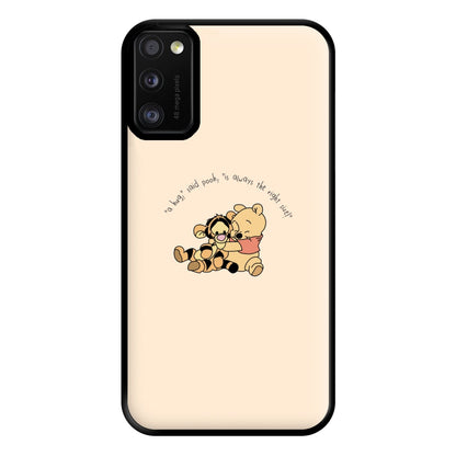 A Hug Said Pooh - Winnie Phone Case for Galaxy A41