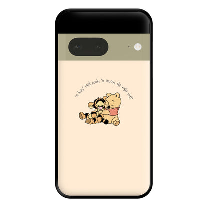 A Hug Said Pooh - Winnie Phone Case for Google Pixel 7a