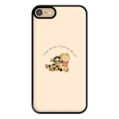 A Hug Said Pooh - Winnie Phone Case for iPhone 6 / 7 / 8 / SE