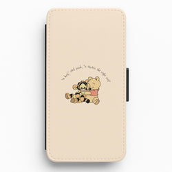 A Hug Said Pooh - Winnie Flip / Wallet Phone Case