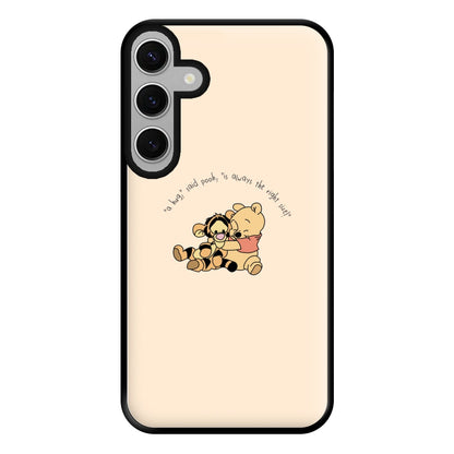 A Hug Said Pooh - Winnie Phone Case for Galaxy S24FE