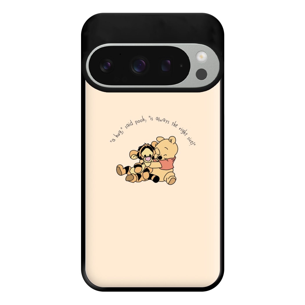 A Hug Said Pooh - Winnie Phone Case for Google Pixel 9 Pro XL