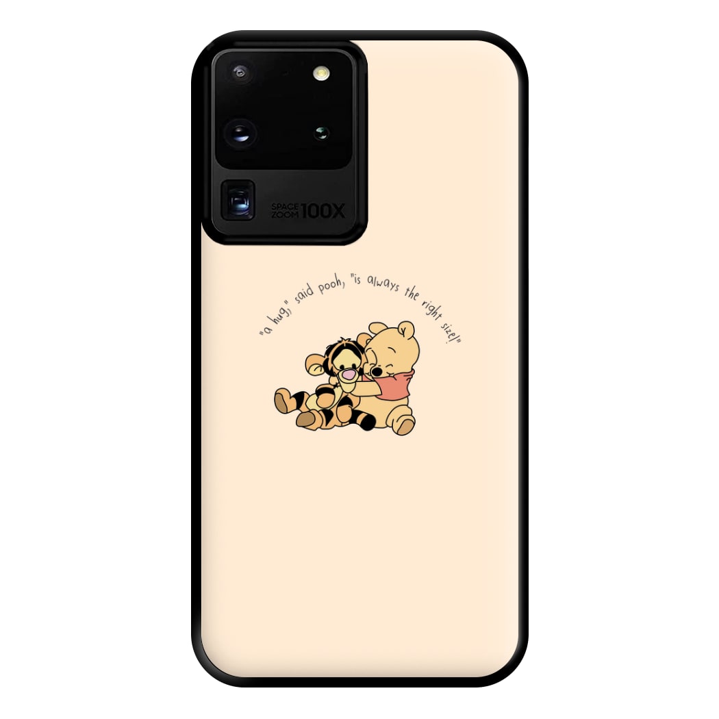 A Hug Said Pooh - Winnie Phone Case for Galaxy S20 Ultra