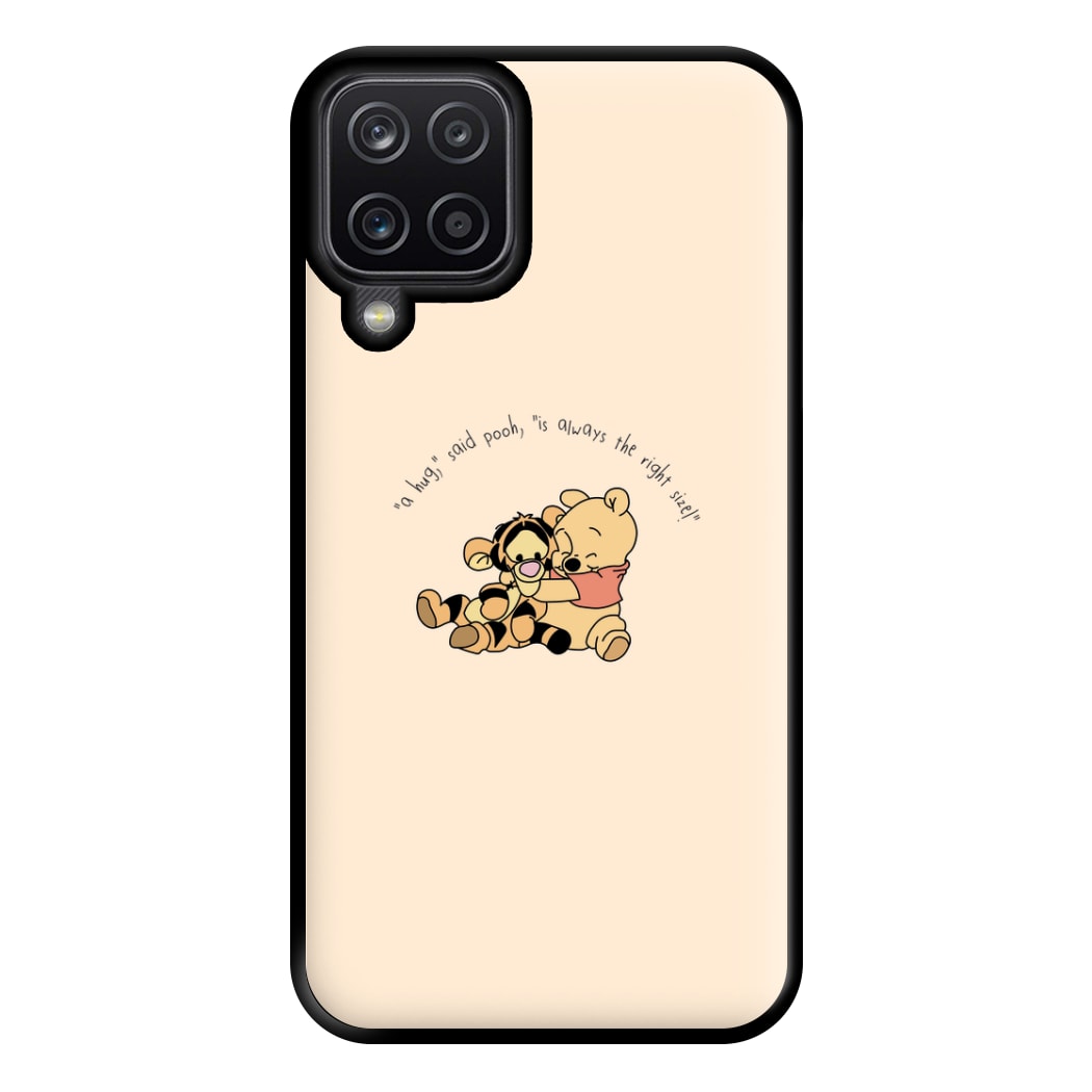 A Hug Said Pooh - Winnie Phone Case for Galaxy A12