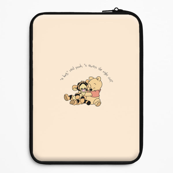 A Hug Said Pooh - Winnie Universal Laptop Sleeve
