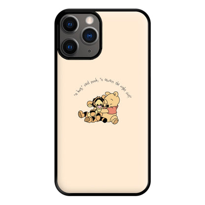 A Hug Said Pooh - Winnie Phone Case for iPhone 12 Pro Max