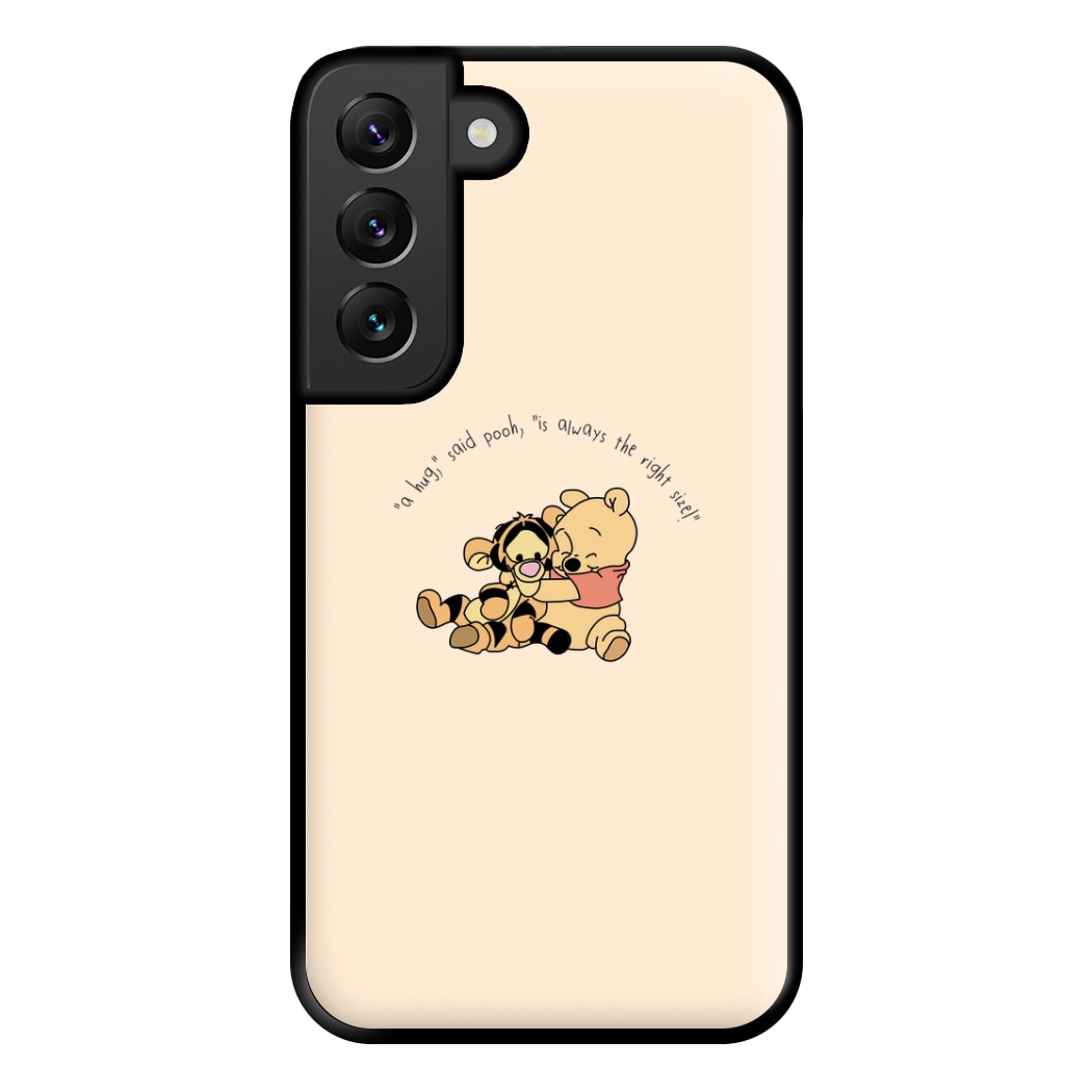 A Hug Said Pooh - Winnie Phone Case for Galaxy S22 Plus