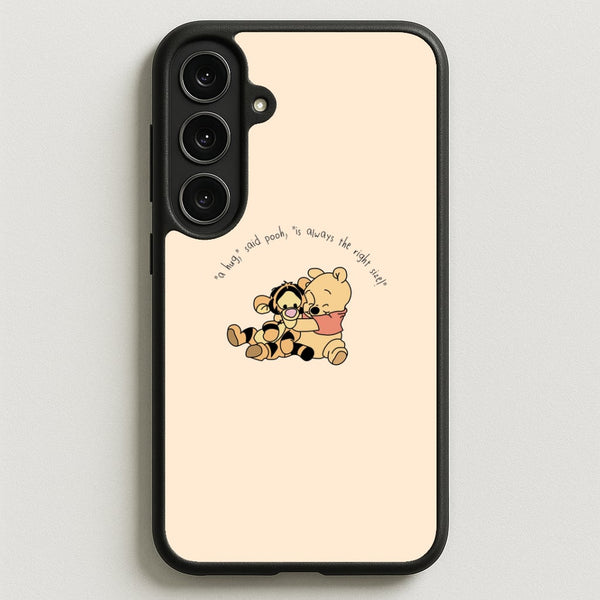 A Hug Said Pooh - Winnie Phone Case for Galaxy S25FE